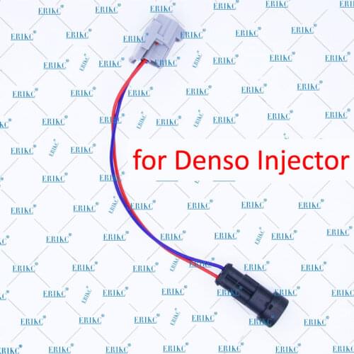 ERIKC Common rail Injector Drive Plugs Connected injector and test machine E1024036