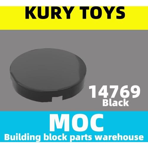 Kury Toys DIY MOC For 14769 100pcs Building block parts For Tile, Round 2 x 2 with Bottom Stud Holder