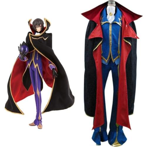 Code Geass Lelouch Vi Britannia Zero Cosplay Costume