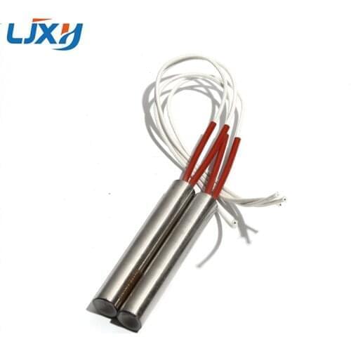 LJXH 2PCS 16mm 80~150mm Cartridge Heaters 110/220/380V Tubular Electric Mold 400/420/500/600/750W Heating Resistance Element