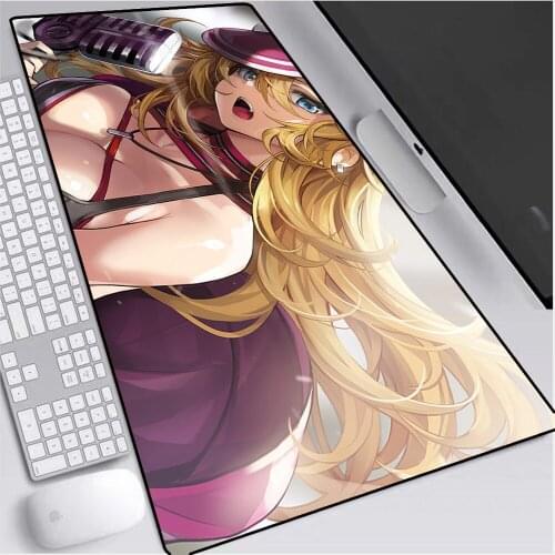 Mairuige Animation Mouse Pad Singing Sexy Girl Laptop PC Keyboard Carpet Gamer Animation Mouse Pad Kawaii Mouse Pad Gameing Desk