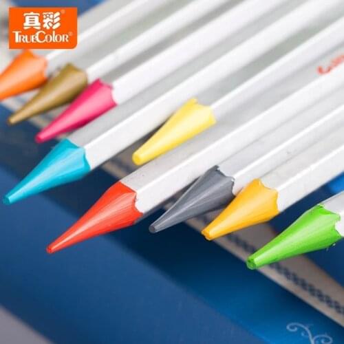 36 Colors/Box Woodless Environmentally Friendly Non-toxic Colorful Lead Multicolor Art Drawing Childrens Painting Pencils Gifts
