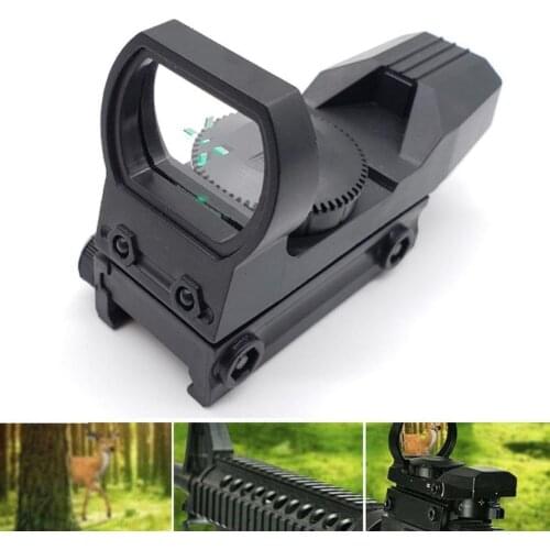 Hunting Scopes Optics Green Dot Sight Scope Sniper Pistol Airsoft Air Guns Reticle RifleScopes Holographic 20mm