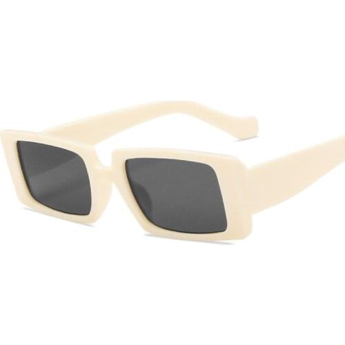 Seemfly Small Square Sunglasses Women Vintage Retro Brand Designer Rectangle Sun Glasses Eyewear Shades UV400 Female Girls