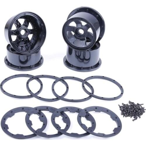 Wheel hub with beadlock set for 1/5 scale HPI Rovan Baja 5B