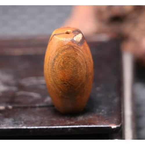 No.2117L12 Big Treasure Talisman Magic Energy For Healing Tibetan old Agate Natural Eyes Meng dZi Bead Amulet timestown