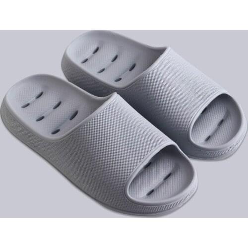 Mens Summer Shoes Indoor Home Comfortable Slipper Male Bathroom Breathable Simple Slides Non-slip Soft Slippers Men Shoes