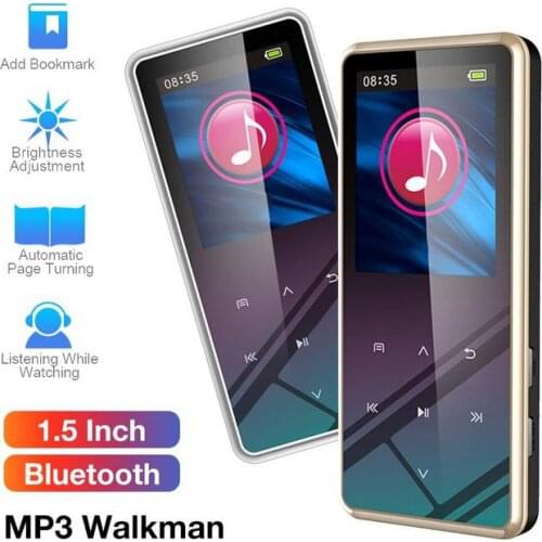 1.5 Inch MP4 Player LCD Display Bluetooth V4.2 800ma Battery MP3 Mini MP4 Lossless HIFI Music Vedio Player