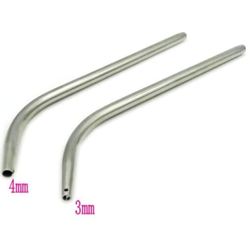 1pc Dental Stainless Steel Suction Aspirator Tube Oral Care dental tools 3mm/4mm