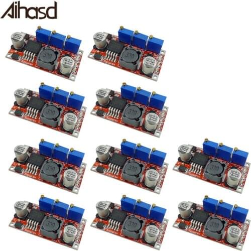 10PCS/LOT LM2596S LM2596 DC-DC 1.25-30V LED Driver Step Down Adjustable Power Supply Module