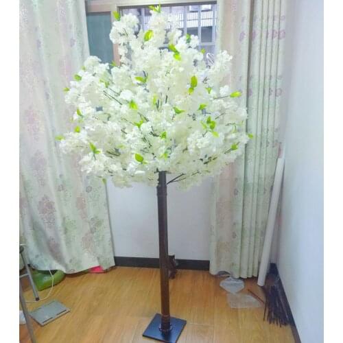 180 CM Tall Artificial Flower Cherry Blossom Tree White Home Decor Fake Plant For Wedding Stage Decoration