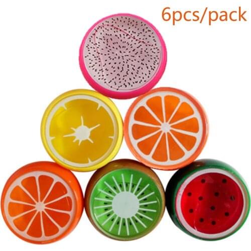 6pcs Non-toxic Crystal Slime Playdough Rubber Mud Silly Clay Plasticine DIY Polymer Gum Educational Toys for Kids