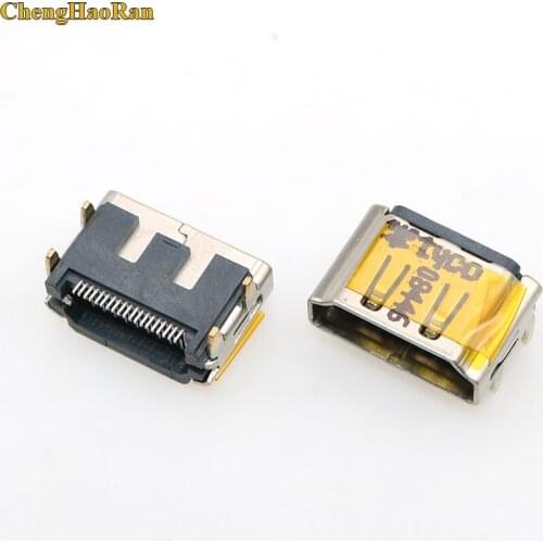 ChengHaoRan 1pcs For samsung hp dell acer lenovo etc HDMI female Jack 19pin HDMI JACK Connector sockect