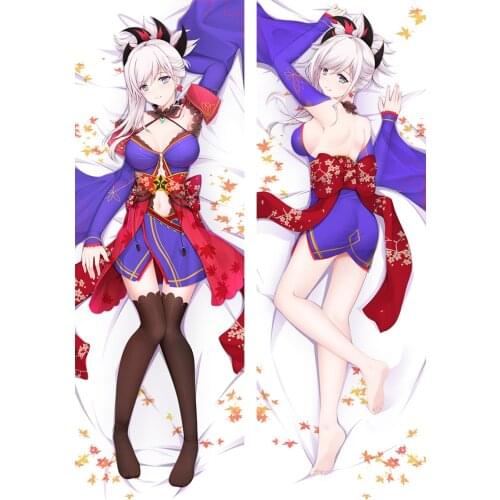 Anime Dakimakura Fate/Grand Order Miyamoto Musashi Hugging Body Peach Skin Pillow Case 2way Tricot Pillow Cover Home Bedding