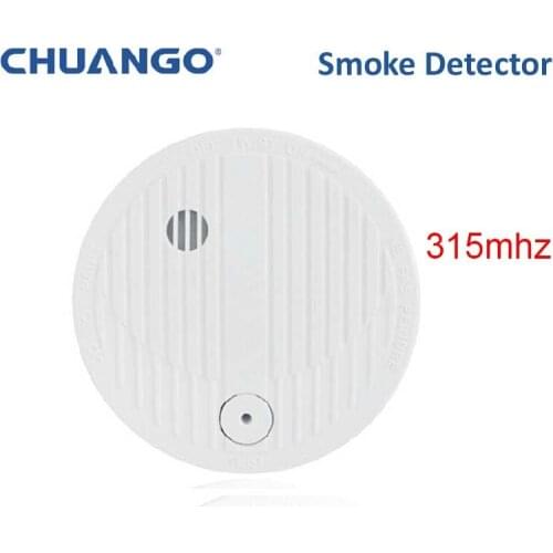 315mhz Chuango SMK-500 Smoke detector smoke fire 85db loud alarm sensor