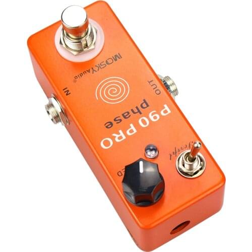 Moskyaudio P90 Pro Phase Effector Guitar Pedal for Guitar Parts Accessories Guitar Pedal Phaser Musical Accessories