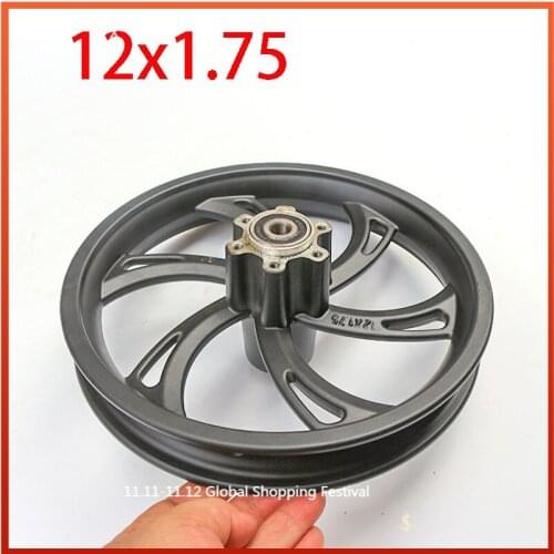 Hot Sale 12'' Rims 12x1.75 Wheel Hub Use 12 1/2 X 2 1/4 12 1/2x2.75 Tire Inner Tube Fit Many Gas Electric Scooters E-Bike