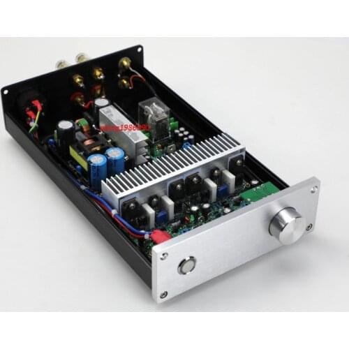 GZLOZONE Finished HIFI NAP250 MOD Stereo Power Amplifier 80W+80W Desktop Audio Amp