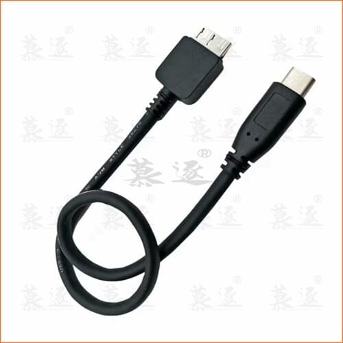 USB 3.1 Type-C to USB 3.0 Micro B Cable Connector For Hard Drive Smartphone CELL PHONE PC