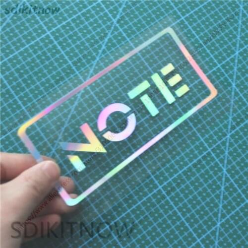 New Rainbow color changes Car Sports Decal Sticker Styling Window Door Decoration For NISSAN NOTE E11 E12 2008 2014 accessories