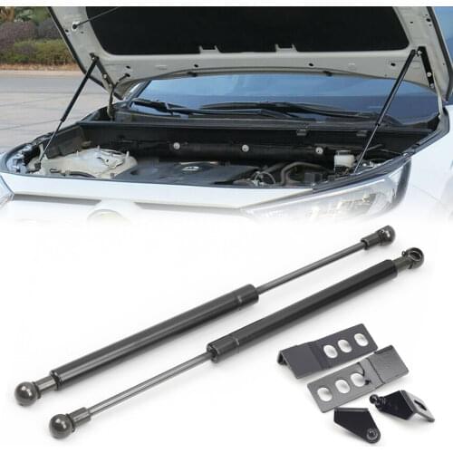 Pair Front Hood Engine Bonnet Gas Struts Auto Shock Lift Bars Damper For Toyota RAV4 RAV-4 2019 2020 2021 Car Styling