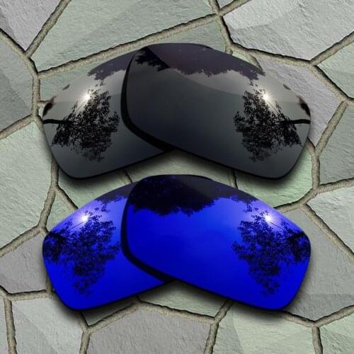Grey Black&Violet Blue Sunglasses Polarized Replacement Lenses for Oakley X Squared
