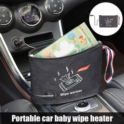 Portable Wipe Warmer Baby Wipes Warmer Baby Wipe Dispenser for Car Baby Durable NJ88