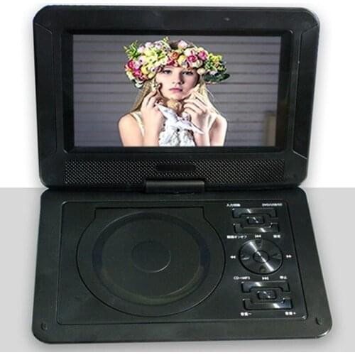 Portable DVD VCD CD EVD Player Mobile HD Video Machine Video Machine U Disk TV Interface AV USB 2.0 Input Output Audio Speaker