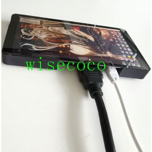 Landscape Mode 5.5 inch 1920*1080 LCD Monitor Case Capacitive Touch Raspberry pi