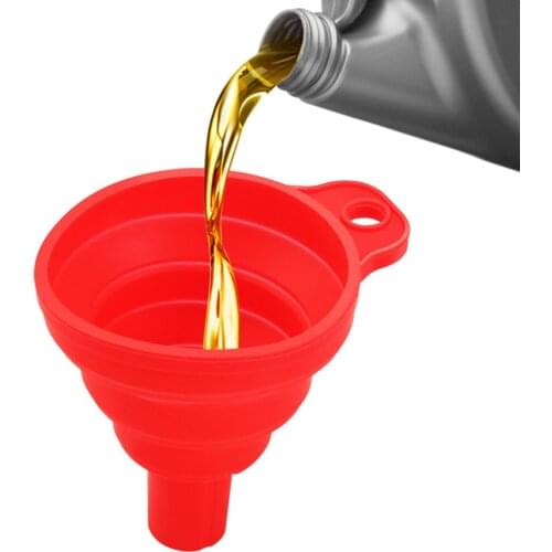 Foldable Auto Car Mini Engine Funnel for Nissan Almera X-Trail Juke Hyundai Solaris Tucson Sonata Elantra