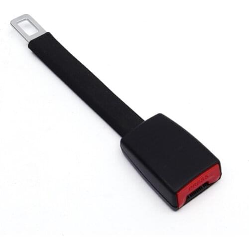 1PC 25cm Car Seatbelt Extender Black Seat Belt Extension Buckle Universal Car Accessories