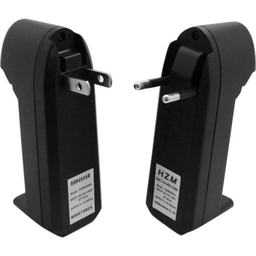 ALLOYSEED Universal 4.2V 350mA Battery Charger For 18650 16340 14500 Li-ion Rechargeable Batteries Clip Charger Holder Cradle