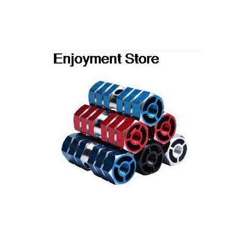 High quality MTB Bike 1Pair Bicycle Pedal Front Rear Axle Foot Pegs BMX Footrest Lever Cylinder Bike Accessories