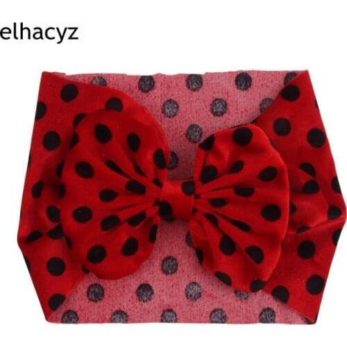 10pcs Winter 5" Big Velvet Kids Girl Hair Bow Elastic Headband Wide Warm Headwrap Birthday Party Hair Accessories