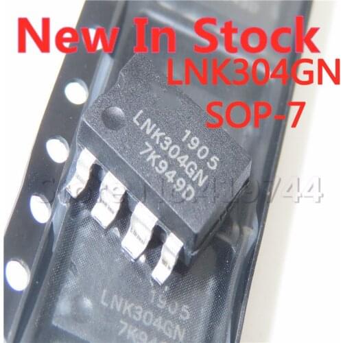 5PCS/LOT LNK304GN LNK304 SOP-7 SMD Power Management IC Offline Switch In Stock NEW original IC
