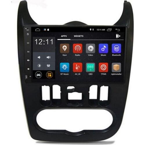 4G Modem Android10 9inch Radio Android Car GPS for Renault Logan I Sandero Lada Lergus Dacia Duster