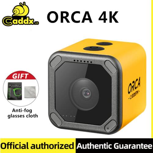 Caddx Orca 4K HD Recording Mini FPV Camera FOV 160 Degree WiFi Anti-Shake DVR Action Sport Camera for Outdoor RC Racing Drone