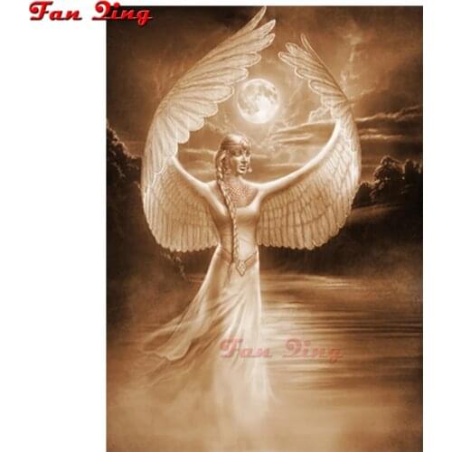 DIY square/round Diamond Painting Russia angel Diamond Embroidery crystal painting full drill Rhinestone Pictures Mosaic Gift