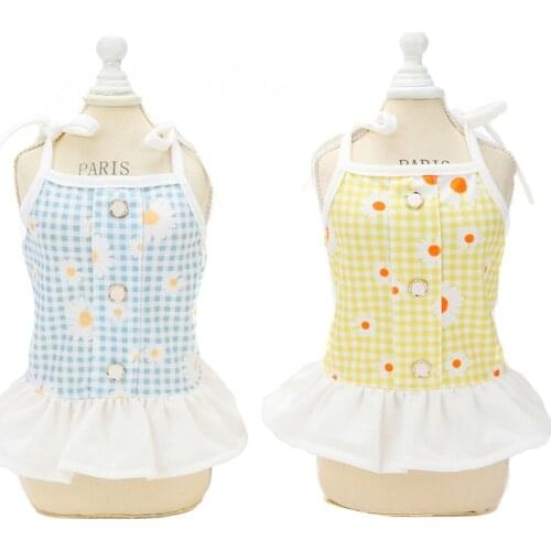 Kawaii Cute Small Dog Vest Cute Pajamas Polyester Pet Cat Dog Clothing Accessories French Bulldog Clothes for Chihuahua Pug Tedy