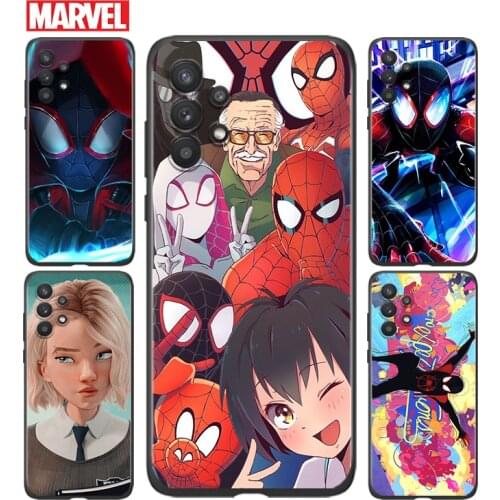 Parallel Universe Spiderman Anime For Samsung A91 A72 A71 A52 A51 A42 A41 A32 A31 A22 A21S A12 A11 A03 A02S A01 4G 5G Phone Case