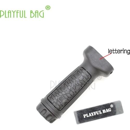 PB Playful bag Outdoor sport DD grip high quality Coated nylon tactical Gel ball gun front grip Refitting part CS DIY toy LA10S