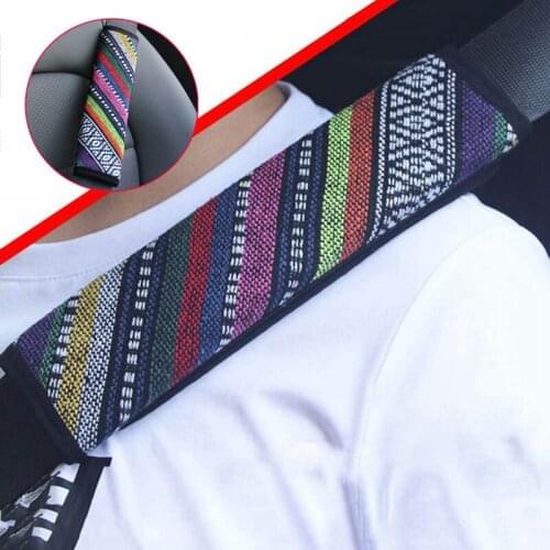 1PC Car Auto Safety Seat Belt Cushion Plush Pad Shoulder Protection Cover Seat Belt Car Interior Accessories