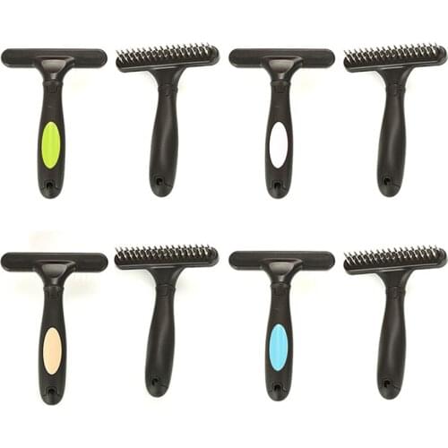 Comb Cat Hair Device for Massage Pin Combs Cleaning Accessoires Dog Hair Brush 4Colors Pet Supplies