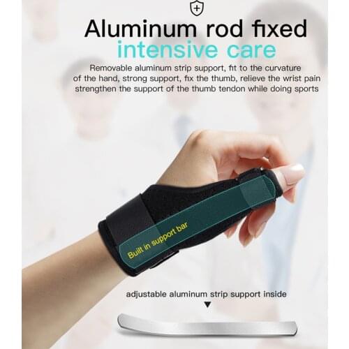 Adjustable Compression Finger Holder Protector Brace Medical Sports Wrist Thumbs Hands Arthritis Splint Support Protective Guard
