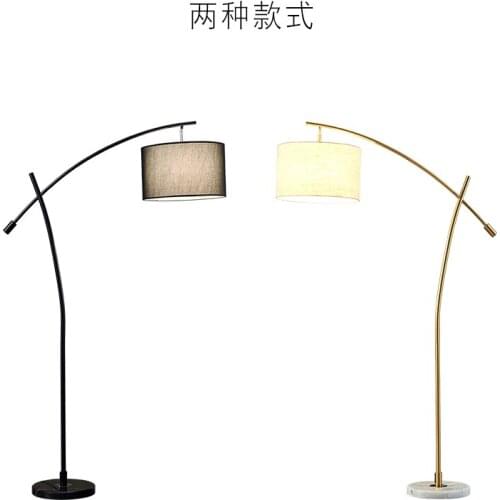 Modern led iron free standing lamps lampara de pie tall floor lamp loft floor lamp