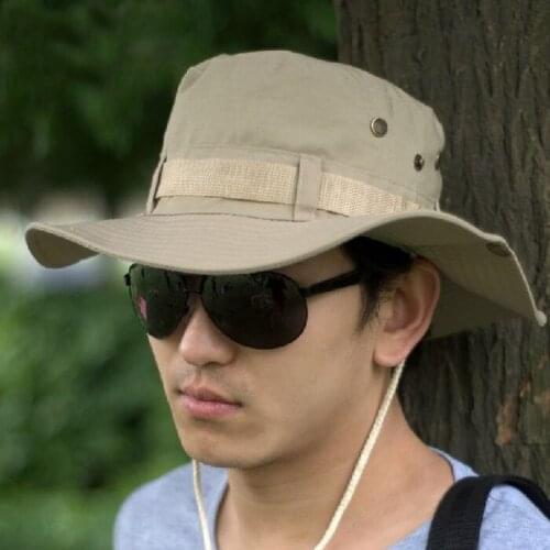 Stylish Bar Unisex Tactical Boonie Hat Army Hunting Hat Boonie Cap Airsoft Camouflage Hunting Sunshine Hat Outdoor Hiking Hats