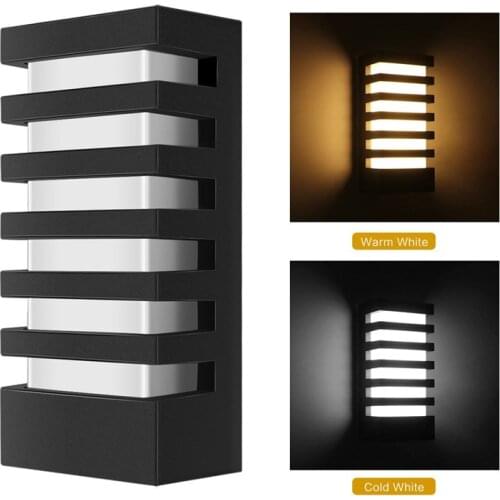 10W Outdoor Led Wall Lamps Modern Minimalist Waterproof Porch Sconce AC85-265V Villa Garden Courtyard Balcony Home Wall Lighting