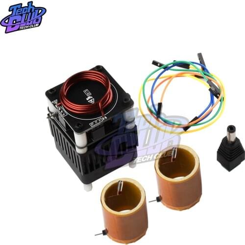 High Frequency Tesla Coil HFSSTC Electronic Candle Plasma Flame Run continuously for 10 minutes