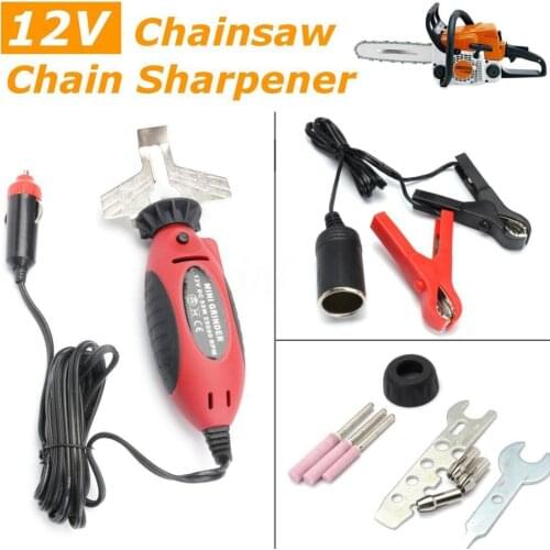 1set 12V Electric Handheld Saw Filing Chainsaw Chain Sharpener - 585015 (Prev 519214)
