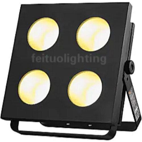 12pcs led studio television 4*100w cob led blinder light ww/cw/2in1 optional